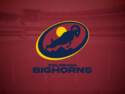 Colorado Big Horns big horn branding colorado denver design football goat graphic design illustration logo mountain ram vector