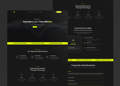 ZapWrite — AI Copywriting at Lightning Speed ai ai landing page ai website copy write copywriting website ui uiux uiux design ux