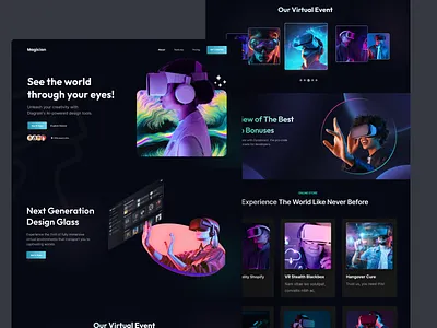 AI Website Design app branding design graphic design icon illustration logo typography ui ux