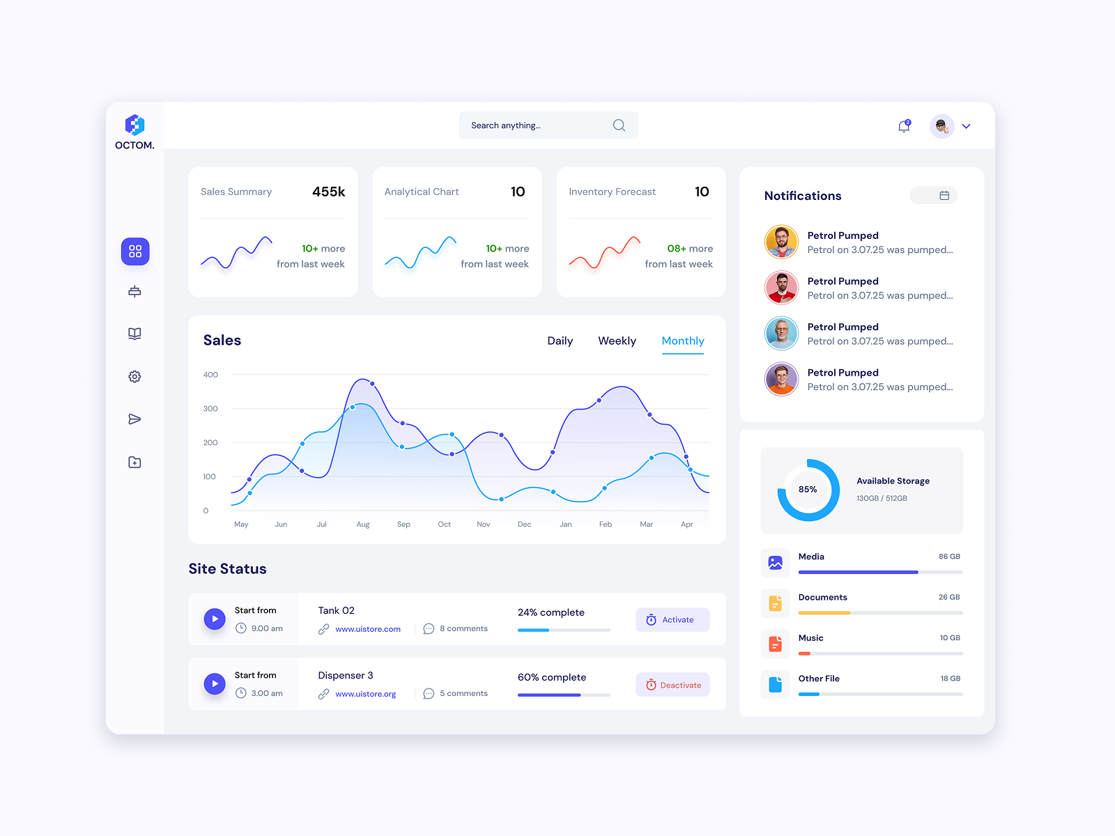 Example of Web Application Design