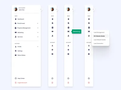 Web App Navigation Revamp app branding design graphic design icon illustration logo typography ui ux