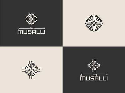 Musalli Arabic Logo design for clothing brand arabic arabic logo branding cloth cloth brand elegant fashion fashion logo hire logo logodesigner logotype vector