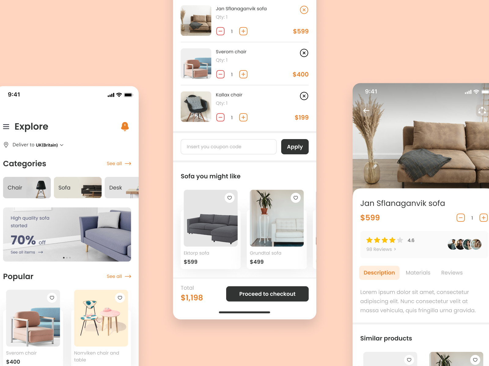 Example of Mobile App Design