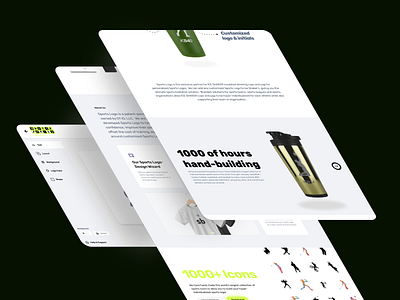 Sports Website + Sports Logo Maker app branding design graphic design icon illustration logo typography ui ux