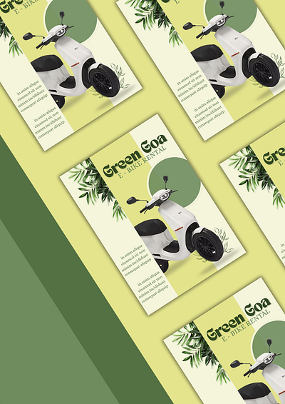 Flyer design graphic design
