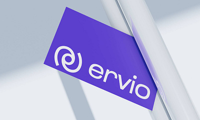 Ervio — Bold & Intelligent ERP Brand Identity branding figma graphic design ui visual design