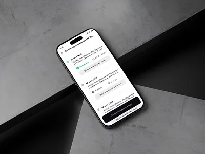 Служба доставки №1 — мобильный помощник курьера app design ui