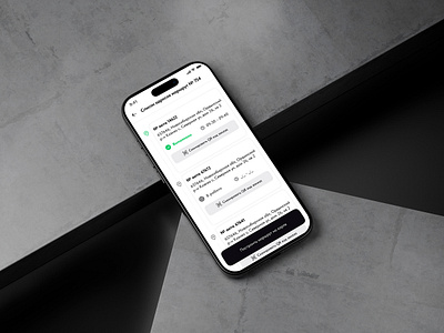 Служба доставки №1 — мобильный помощник курьера app design ui