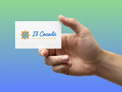 Logo Concept for a Seaside Resort branding business card logo design logo design concept mockup design