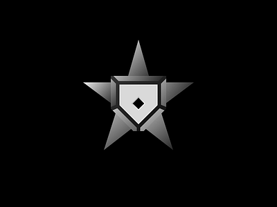 Home Plate Deals All-Star Week 2025 Logo 2025 all star baseball branding break dark mode empty state gradient graphic design home illustration logo mlb plate sports star web app