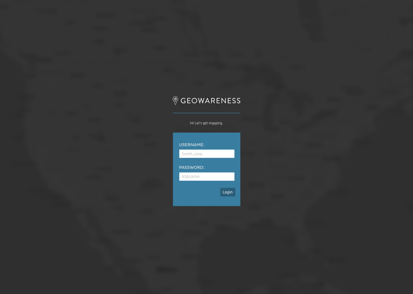 Geowareness UI design graphic design technology ui ui design ux ux design web design