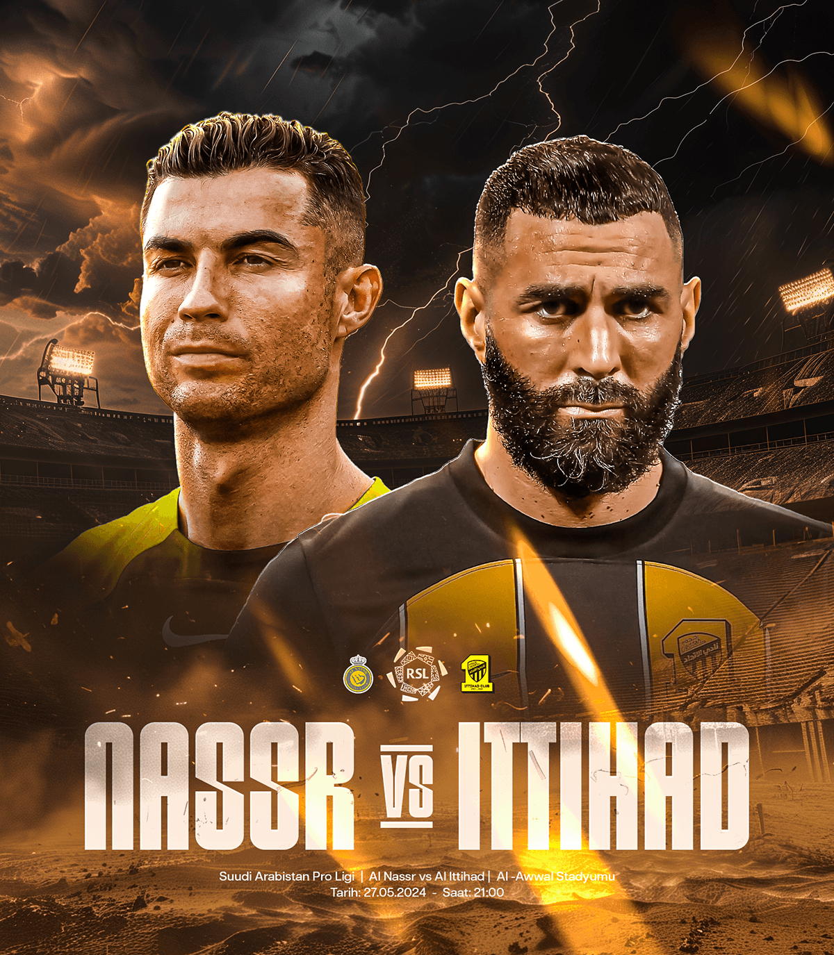 Football match day posters. 3d advertisment athelete branding fotball graphic design post design posters