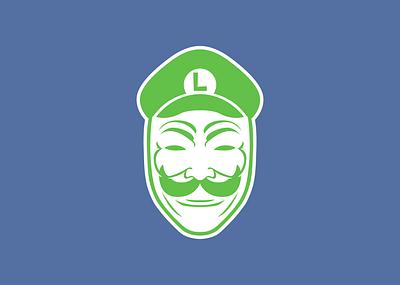 Luigi Mangione Guy Fawkes blue cap ceo green guy fawkes hat healthcare insurance italian justice l law and order luigi luigi mangione mario mask mustache new york nintendo v