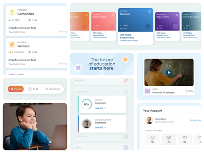 Online Education Platform dashboard education education platform education website educational landing page online learning saas startup students ui ui design uidesign uiux uxdesign webflow website