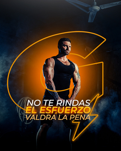 Flyer sport graphic design