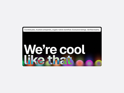 Web3 Job Hunt crypto job hunt product design ui design visual design web3