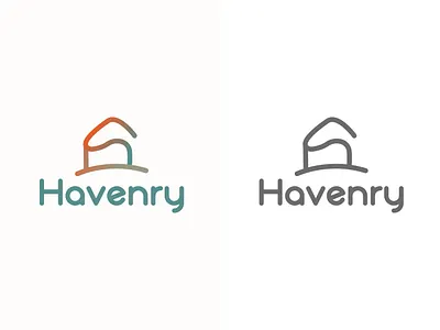Havenry Logo app branding design graphic design illustration logo typography ui ux vector