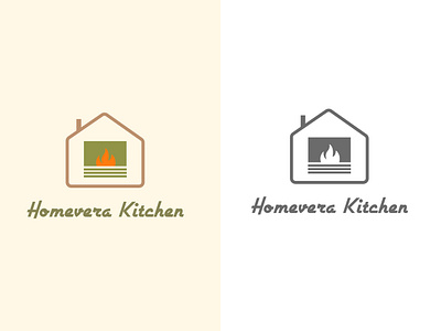 Homevera Kitchen Logo app branding design graphic design illustration logo typography ui ux vector