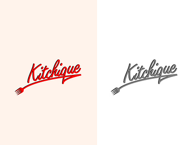 Kitchenique logo app brand guide brand identiy branding design graphic design illustration logo typography ui ux vector