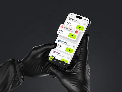 Strox. Bike Maintenance app. Overview screen. app app design dashboard mobile graphic design mobile view ui user interface ux