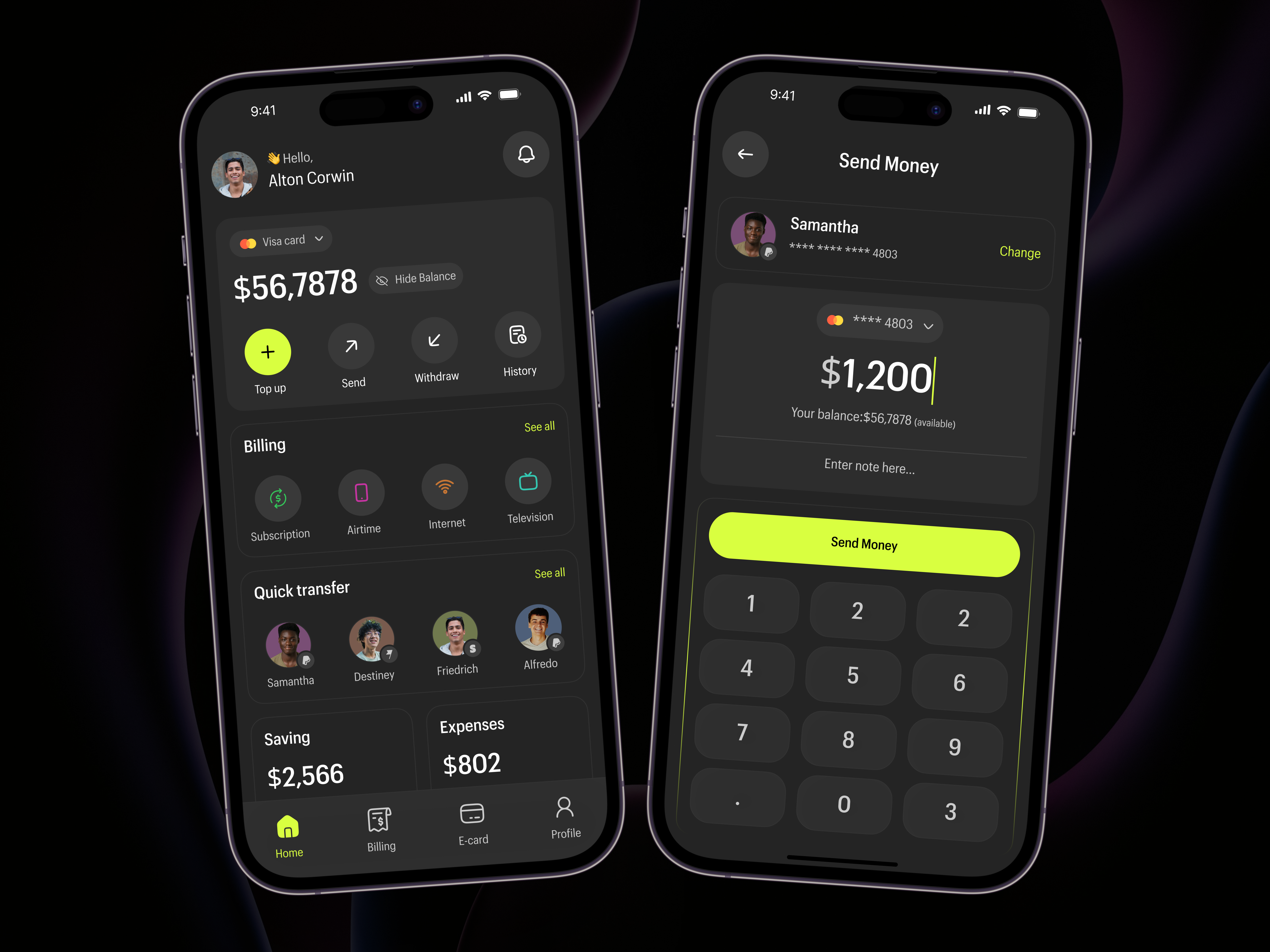 Example of Mobile App Design UI UX