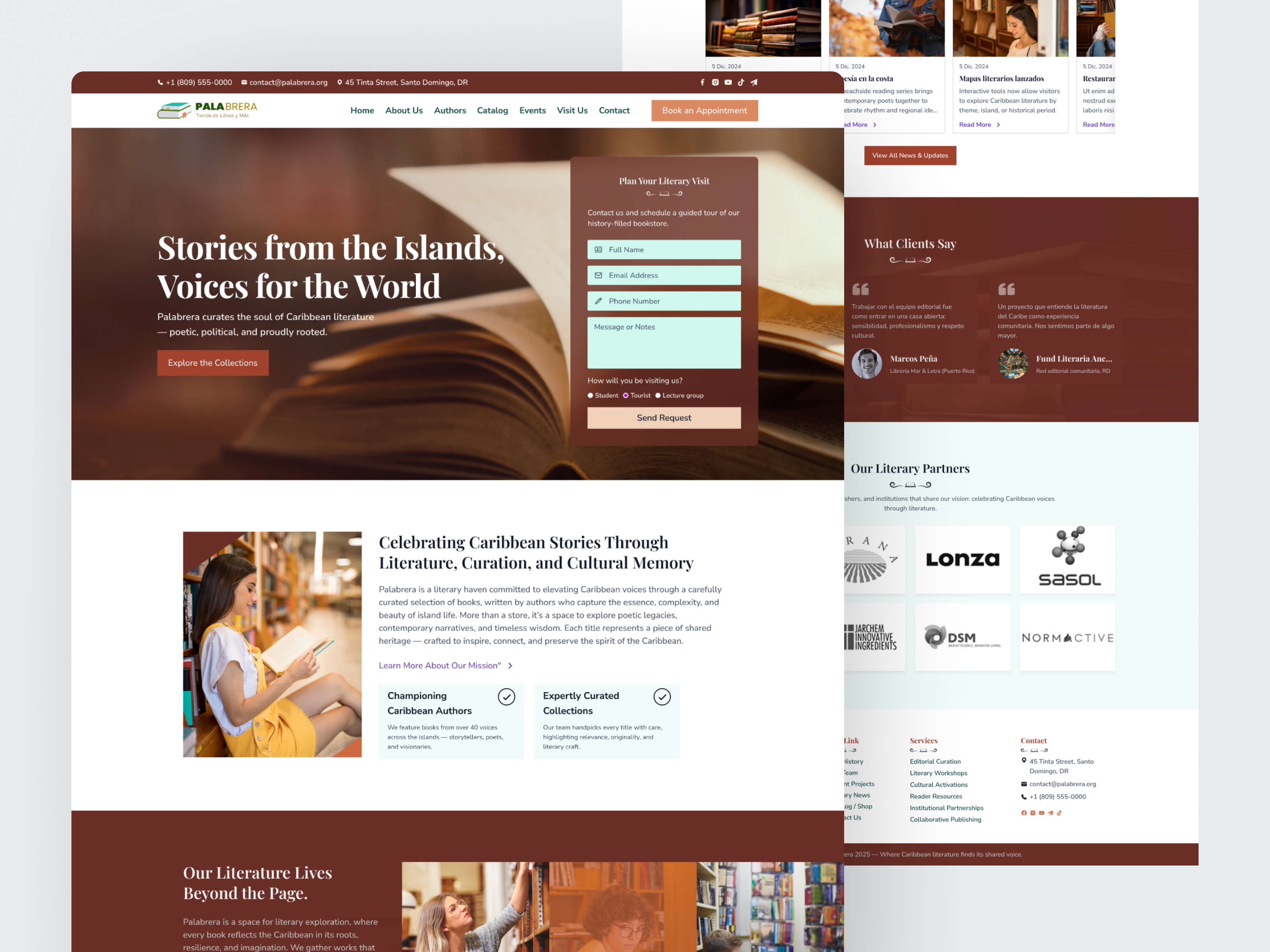Example of Custom Web Design With Figma