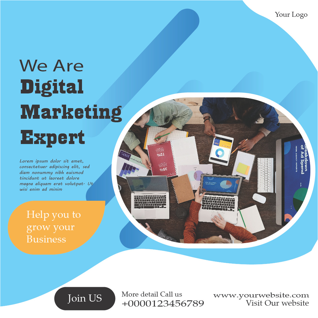 Example of Bold Social Media Post Ad Design