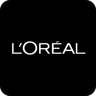 Loreal branding graphic design logo ui