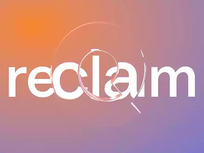 reclaim Branding Motion Texture branding logo