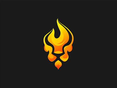 Fire Lion logo abstract lion logo brand identity branding brave custom logo design dribbble logo fire lione fire logo fiverr logo flame logo geometric logo kreativeslice lion flame logo lion logo logo logo design minimal logo design modern logo ui