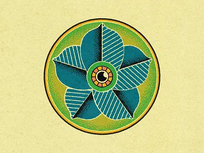 Magnolia Eye (concert poster) concert concertposter design eye flower ill illustration magnolia texture