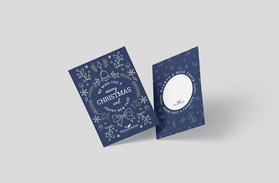 Christmas Card Design branding card design christmas card editorial design graphic design marketing design