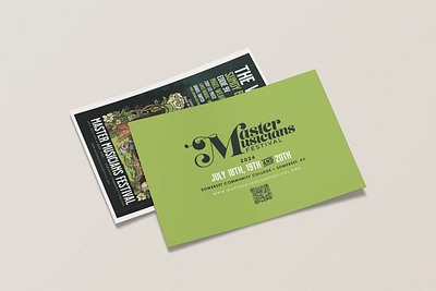 Event Postcard branding concert design concert flyer editorial design editorial layout event design event postcard design flyer design graphic design illustration logo design marketing design postcard design