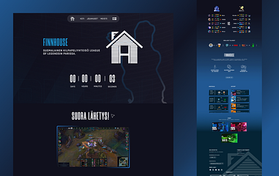 Esports Webpage clean design design esports figma illustration interaction design prototype ui uiux design user experience user interface web design website
