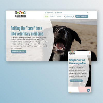 Megan's Landing Website Redesign digital design digital marketing graphic design product design product designer project management ui ui designer ux ux design ux designer web design web marketing website design website manager
