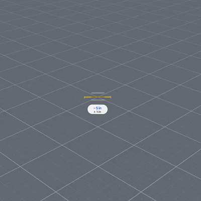 (AR) Adaptable measurement stick ar arcore interaction measure