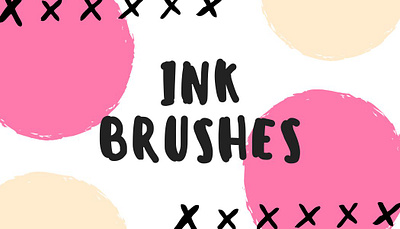 Ink Brushes for Adobe Illustrator brushes illustrator brushes ink brush marker painting pencil stroke vector