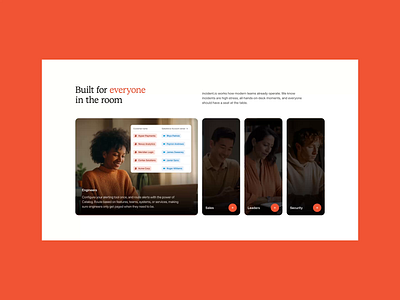 incident.io Personas app branding design experience exploration illustration logo ui ux web