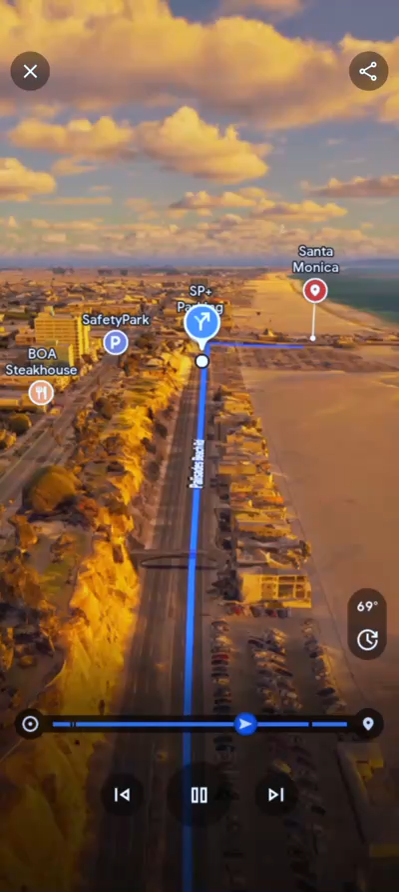 Immersive View Route Preview (Oct 2024 update) - Google Maps google immersive view maps route preview