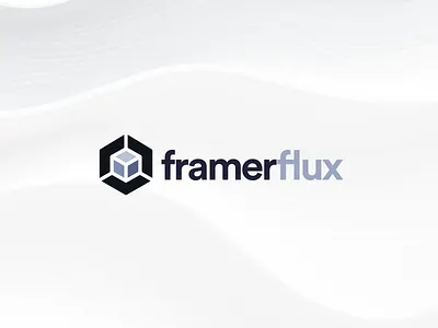 Framerflux - Logo | Visual Identity app logo brand identity branding graphic design illustration logo logo design logo design process logofolio logotype saas logo tech logo visual identity website loog