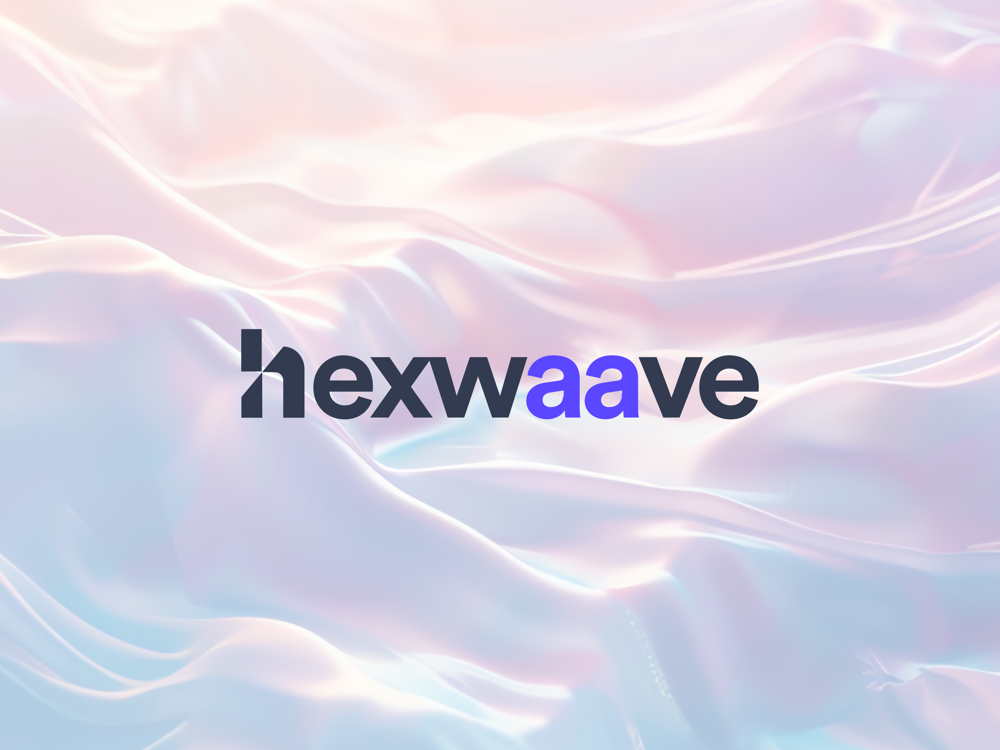 Hexwaave - Logo | Visual Identity app logo brand identity branding design fintech logo graphic design illustration logo logo design logo presentation logofolio logotype modern logo saas logo tech logo visual identity