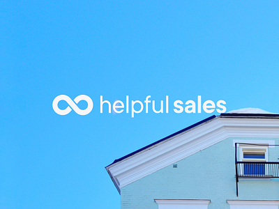 Helpful Sales - Logo | Visual Identity brand identity branding graphic design illustration logo logo case study logo design logo identity logo presentation logofolio logotype real estate saas logo visual identity