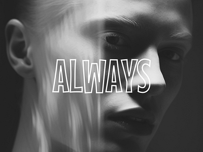 Always - The Feeling Stays (Branding) black black white brand brand design branding branding identity climate change design eco friendly fashion fashion desigm graphic design minimal minimalism minimalistic sustainability sustainable visual visual identity
