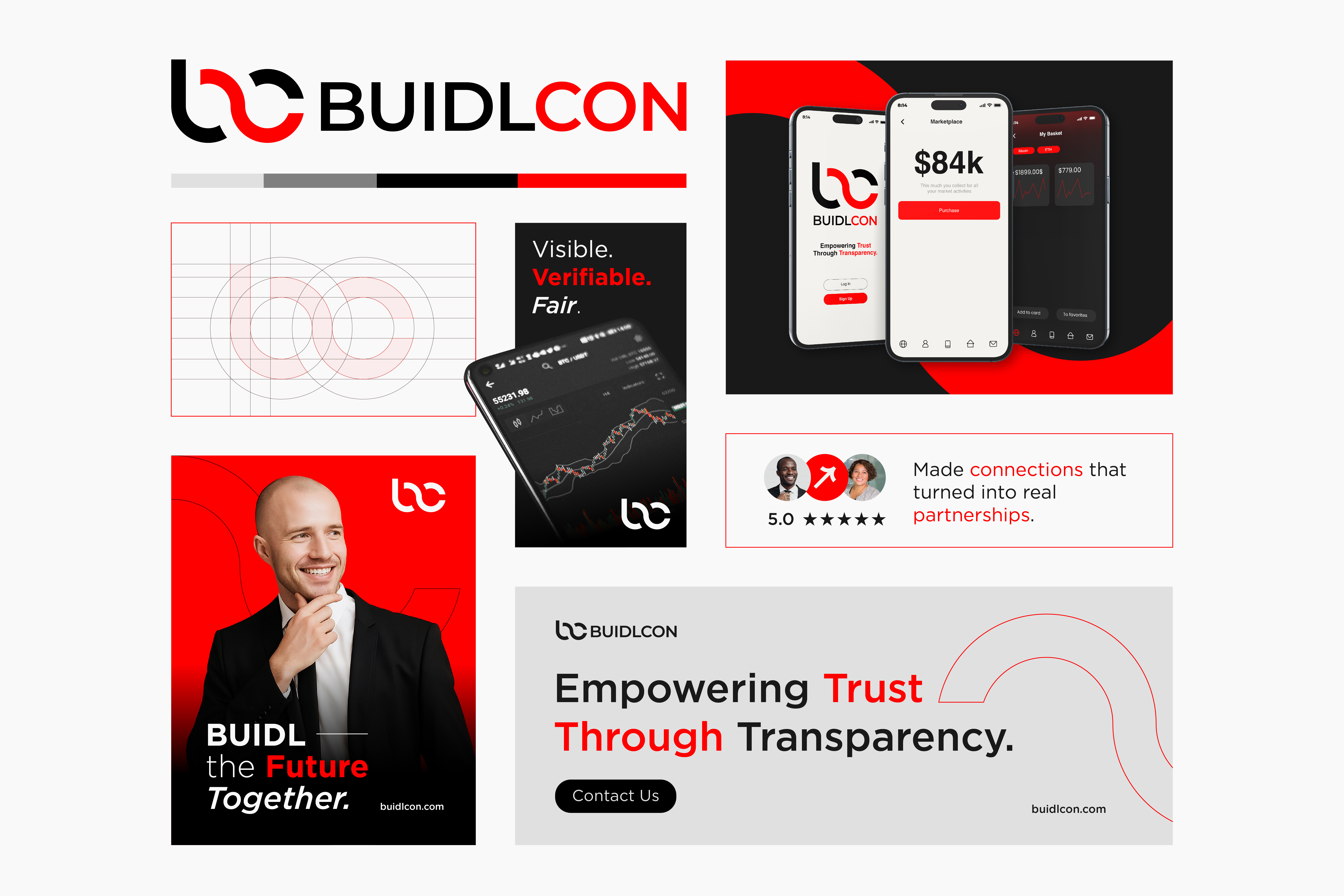Buidlcon - Logo Design brand identity branding creative geometric graphic design icon infinite infinity logo logo design logo designer logo identity logodesign logotype modern logo saas simple symbol tech technology