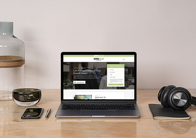 Prime Equity Mortgage – Landing Page branding landing page minimal ui