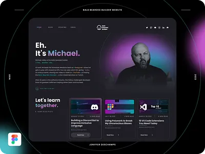 Landing Page Concept design ui web design