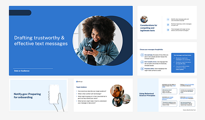 Government Texting Service Deck deck presentation
