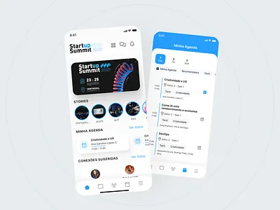 Event App Design: iOS/Android app design ui ux