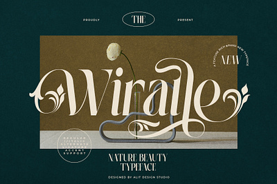 Wiraile Typeface design font fonts letteing typeface