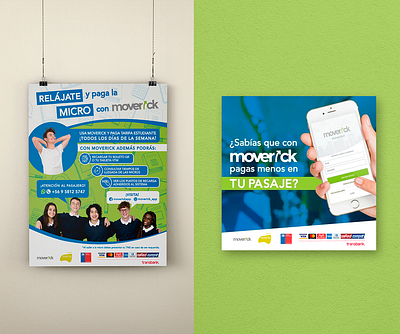 Diseño de Piezas Gráficas | Moverick banner graphic design poster social media design